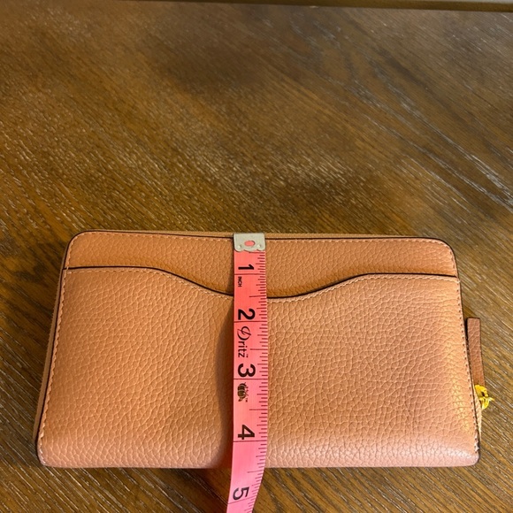 Tory Burch Britten ZIP Continental Leather Wallet mauve - Picture 8 of 8